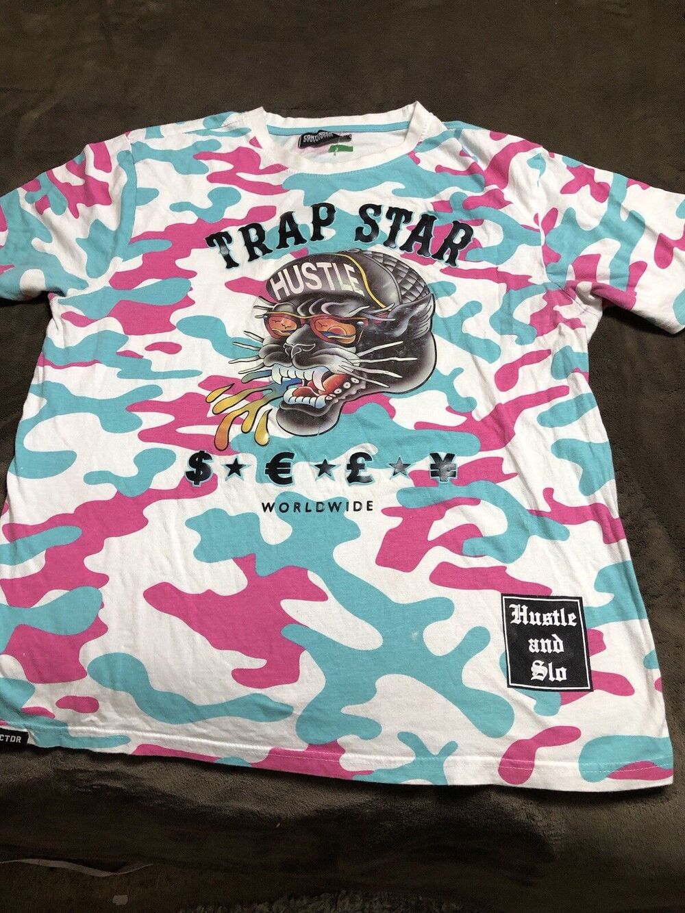 Contender Trap Star All Over Print T Shirt XXL